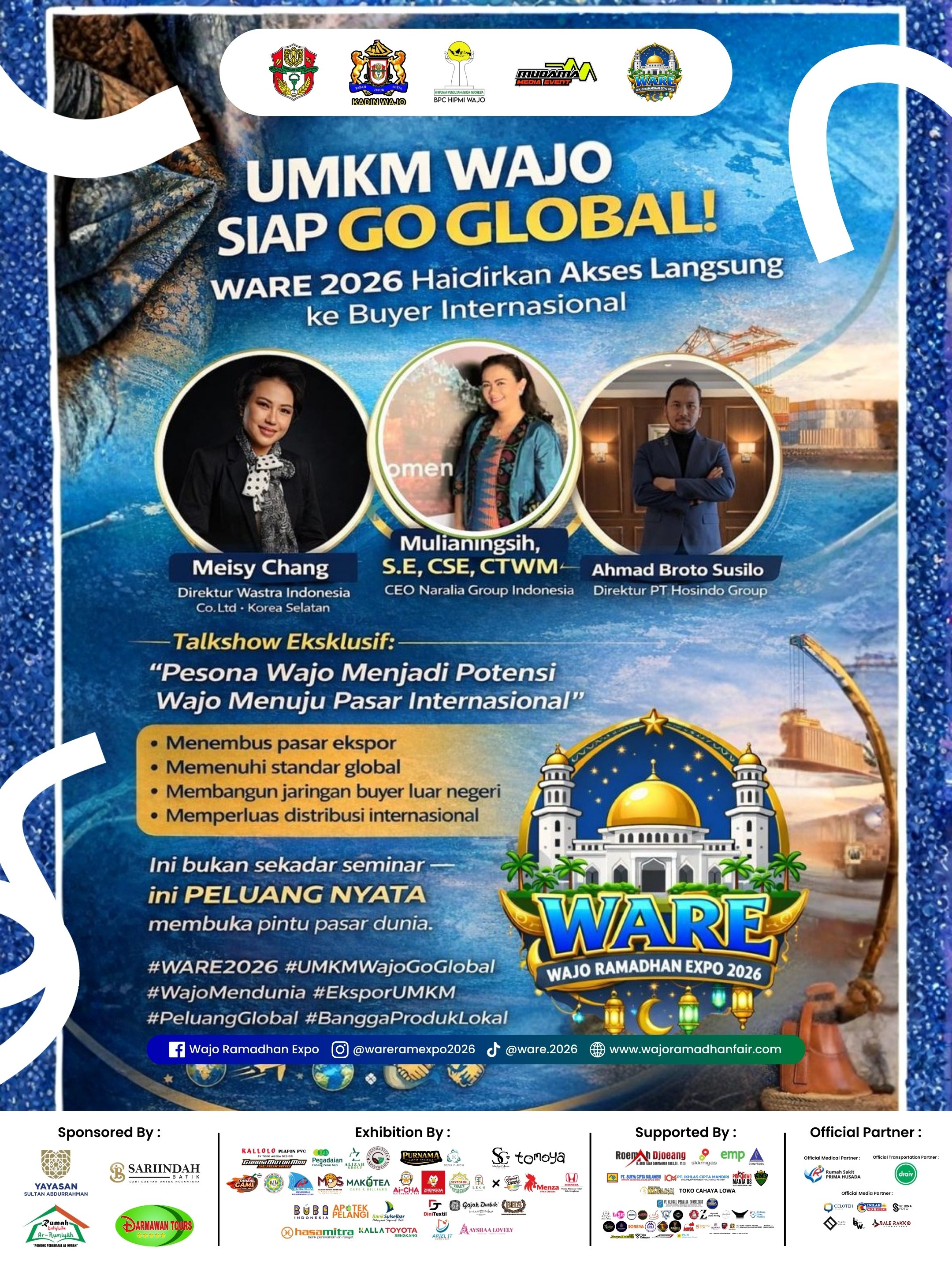 Talkshow Bukber Inspiration By PT. Wastra Indonesis. Naralia Group Indonesia, PT House Indo  Group