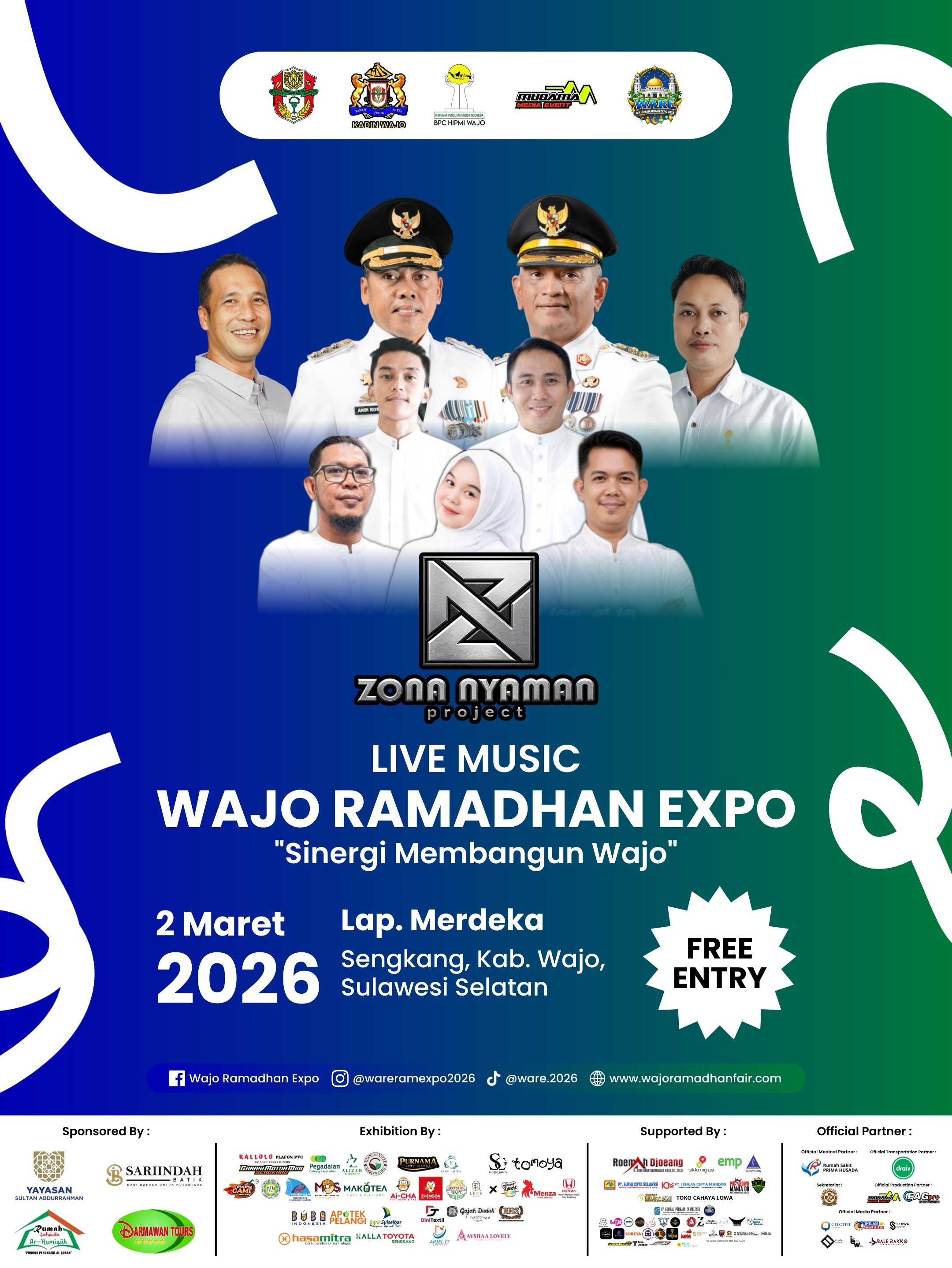 LIVE MUSIC BY ZONA NYAMAN PROJECT